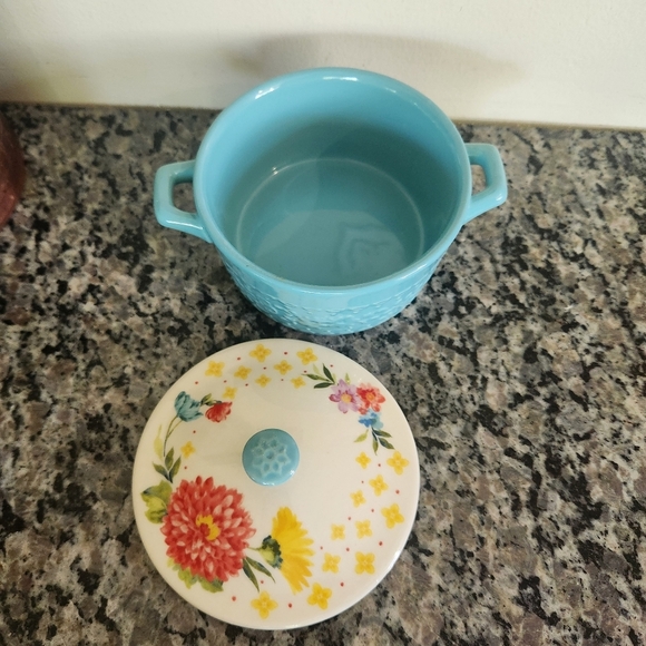 The Pioneer Woman Blue Floral Mini Baker - Picture 2 of 3
